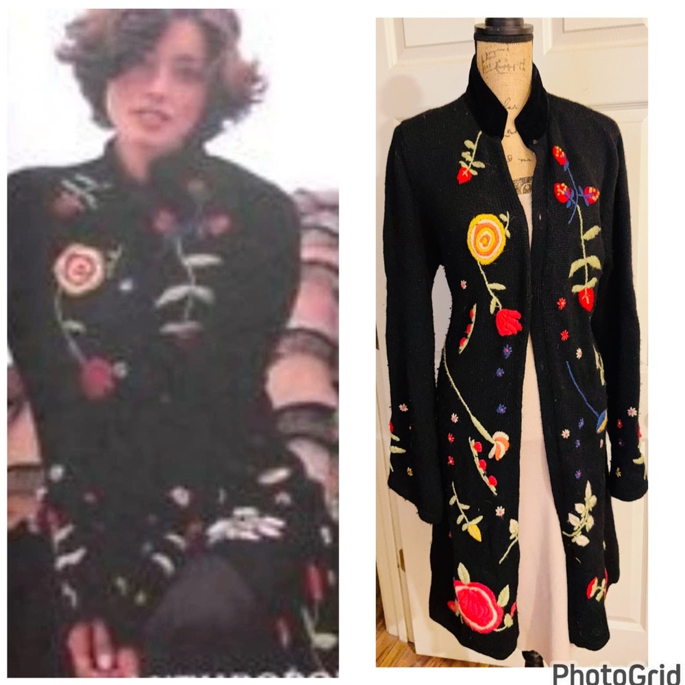 Anthropologie Sleeping On Snow Wool Cardigan Coat